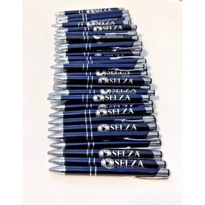 Bulk Lot of 75 Pens - Blue Retractable Ballpoint Pens Office Supplies NEW